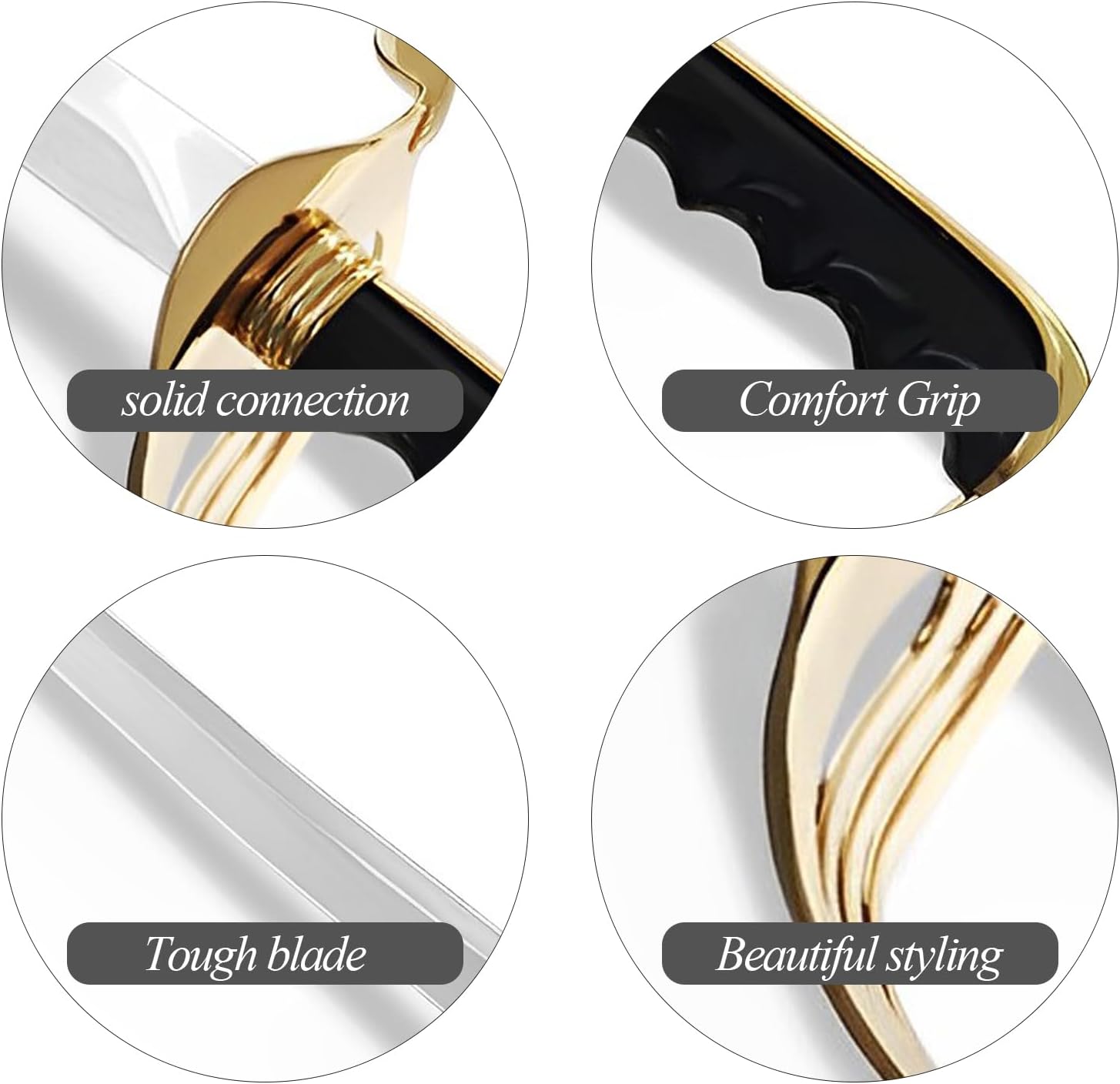 Resafy Champagne Saber For Champagne Sabrage Sparkling Wine Opener Champagne Knife Sword Champagne Sabre Opener With Gift Case for Wedding Party