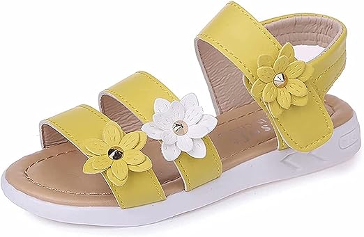 baby girl yellow sandals