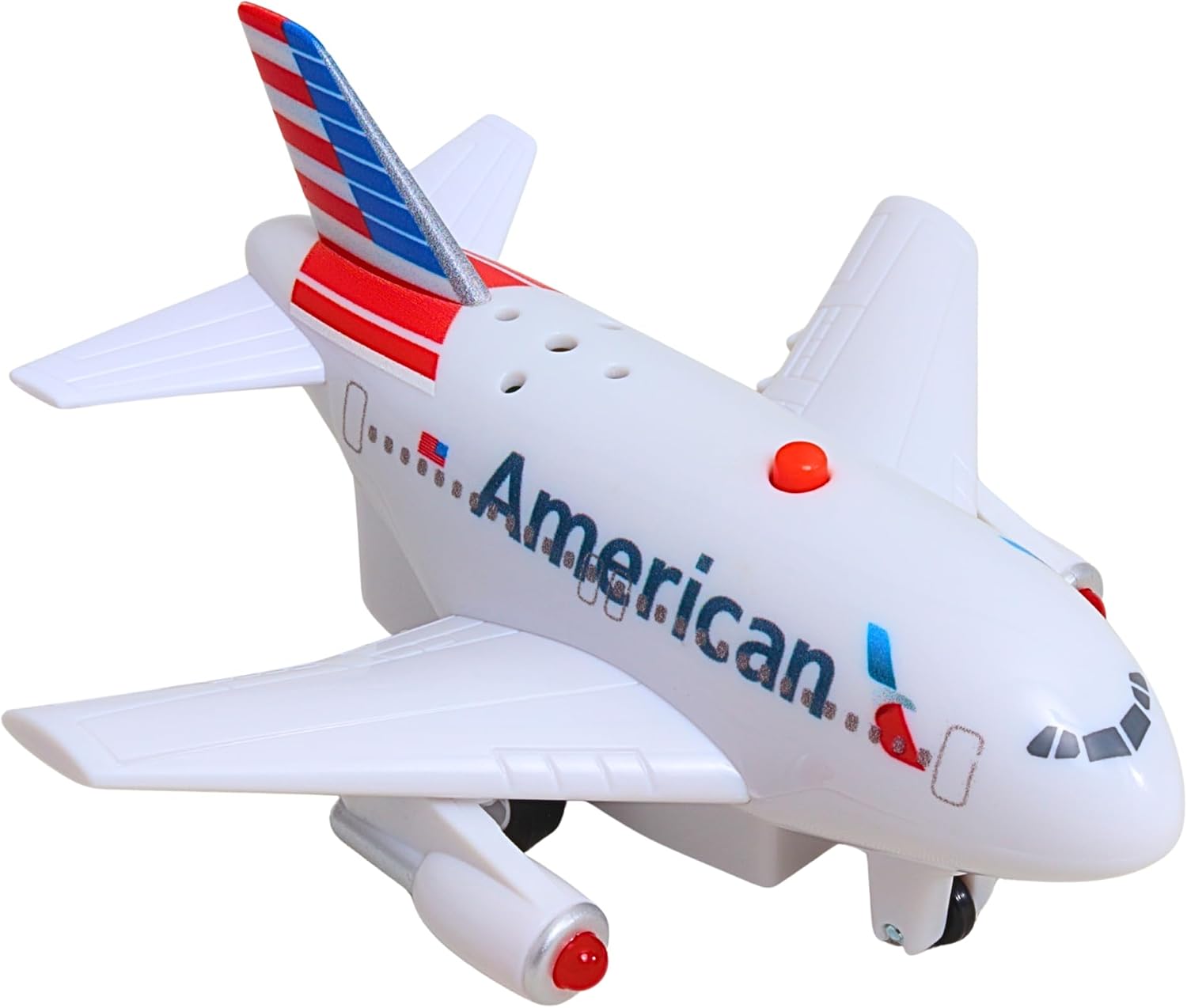 Daron American Airlines Pullback Airplane Toy with Lights & Sounds
