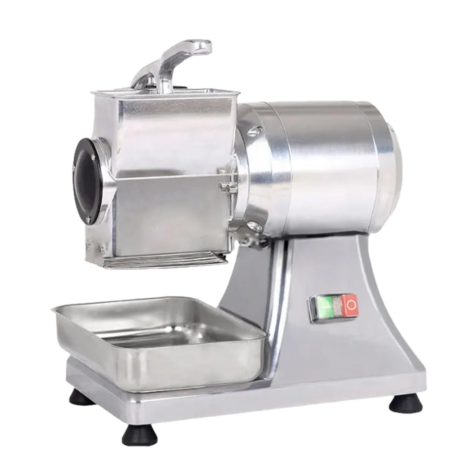 Rallador De Queso EléCtrico Grande, para Uso DoméStico Y Comercial, MáQuina Trituradora para Queso, Mantequilla, Queso, Pan, Salvado, Granos,110V