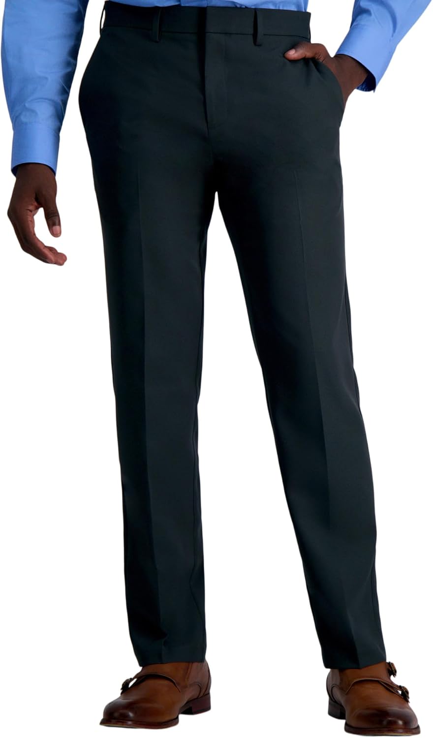 Louis Raphael Mens Premium Stretch Straight Fit Dress Pants