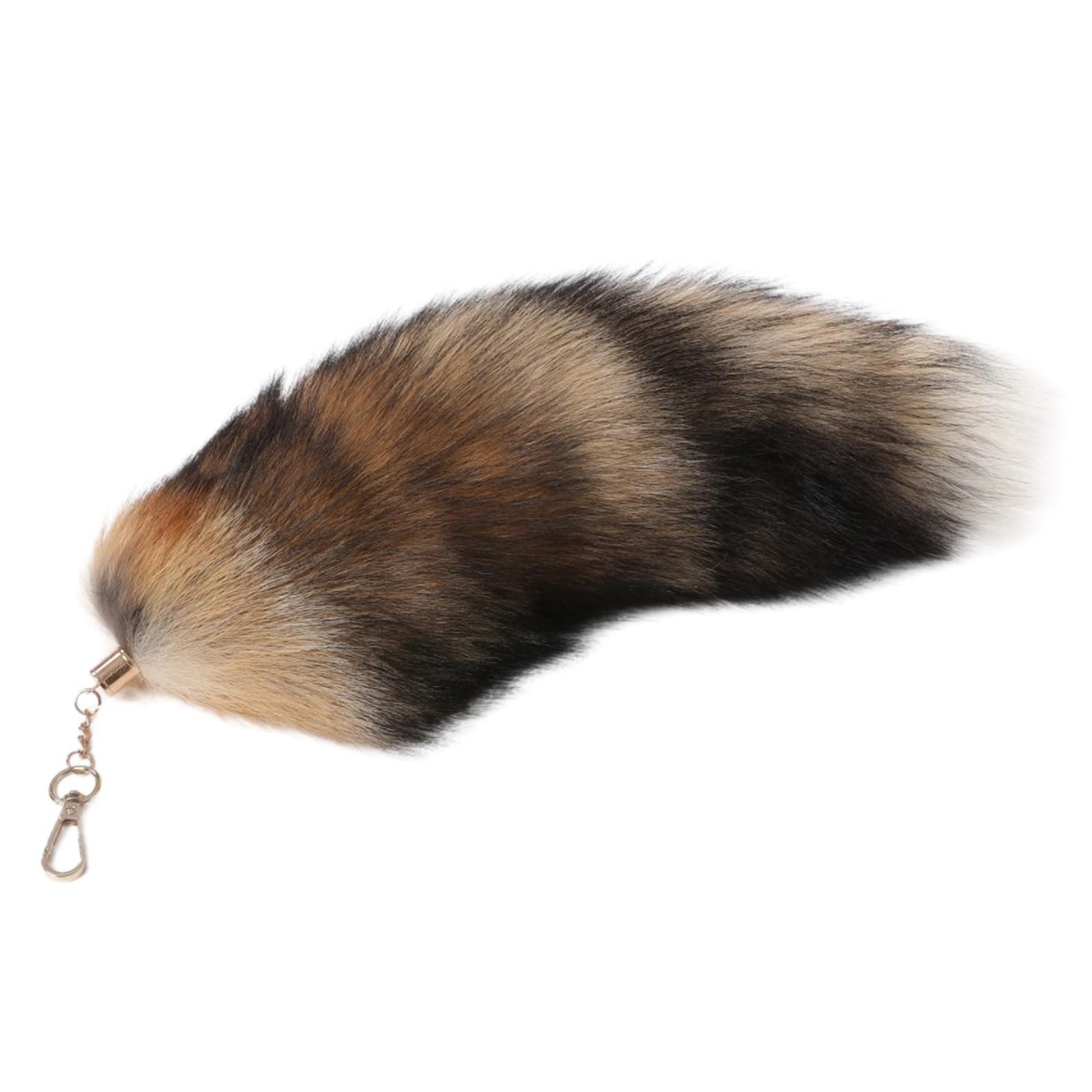 ZOOMIMIPlush Tail Keychain Tail Keyring Pendant Animal Tail Key Holder Purse Bag Charm Keychain Accessory