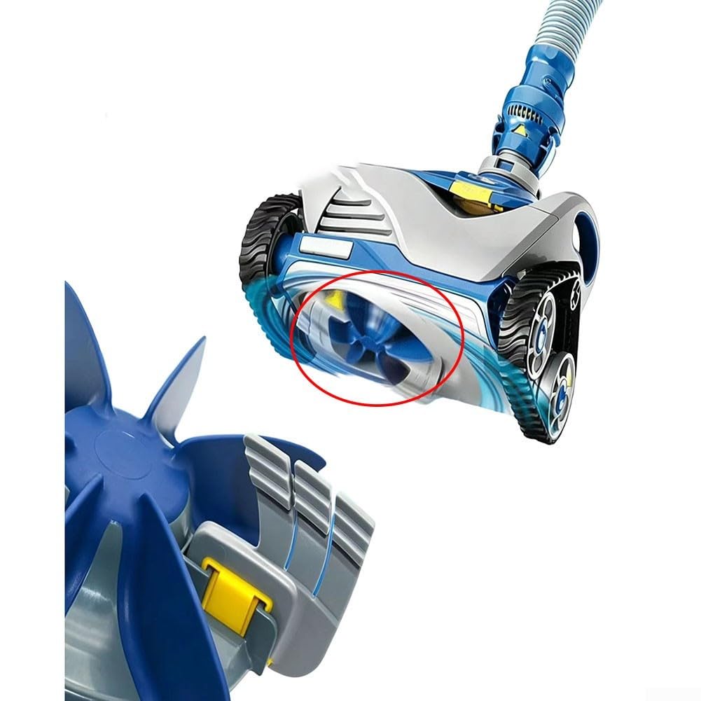 R0796200 - Kit de afinación para Limpiador de Piscinas Zodiac MX6 MX8 MX6 MX8, Piezas de Repuesto con turbina de Alta Resistencia, rodamientos de Ejes Direc