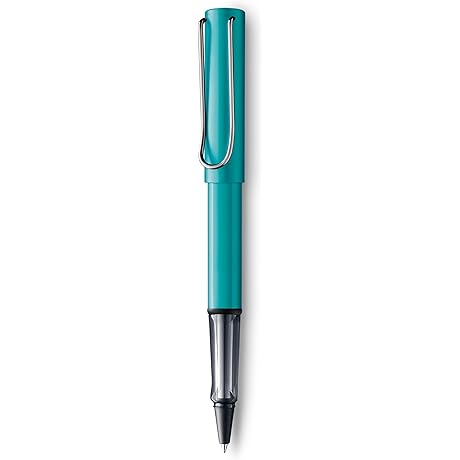 lamy al-star rollerball pen in eye-catching Turmaline finish