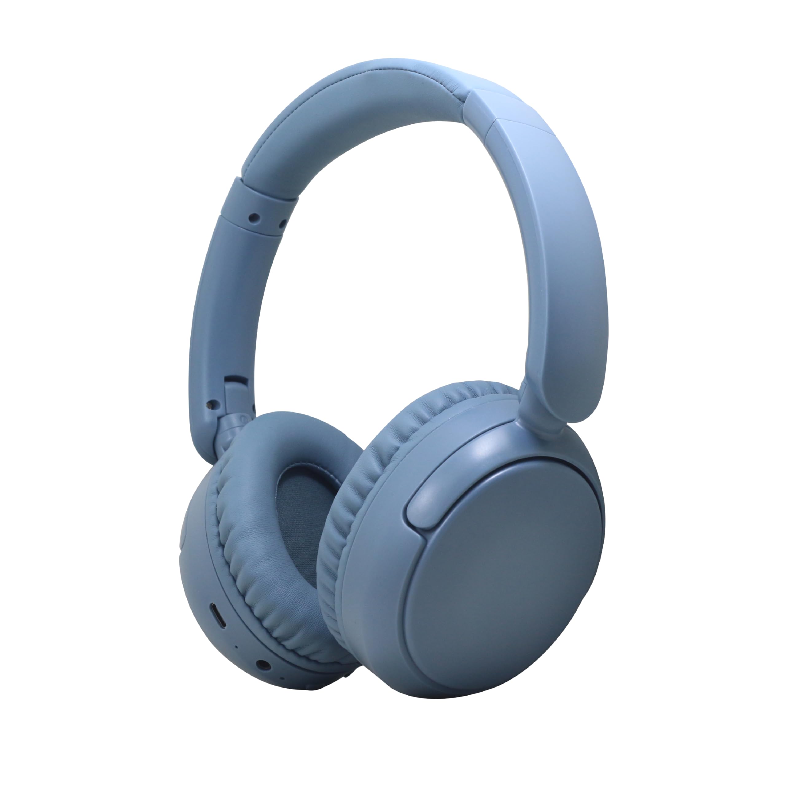 groov e Drift Wireless Bluetooth Headphones with Active Noise Cancelling - Blue - Wireless Audio Playback, 40mm Neodymium Drivers Offer Super Bass, 22-Hour Battery Life