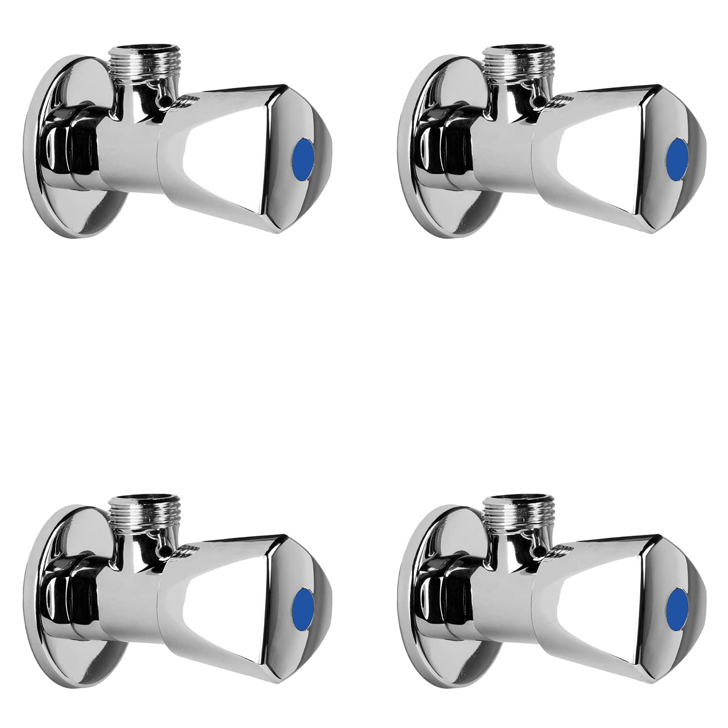 Parryware Trigon Angle Valve With Wall Flange (Chrome Finish, Pack of 4) (T9828A1-pk4) (B099RQHB9J) Amazon Price History, Amazon Price Tracker