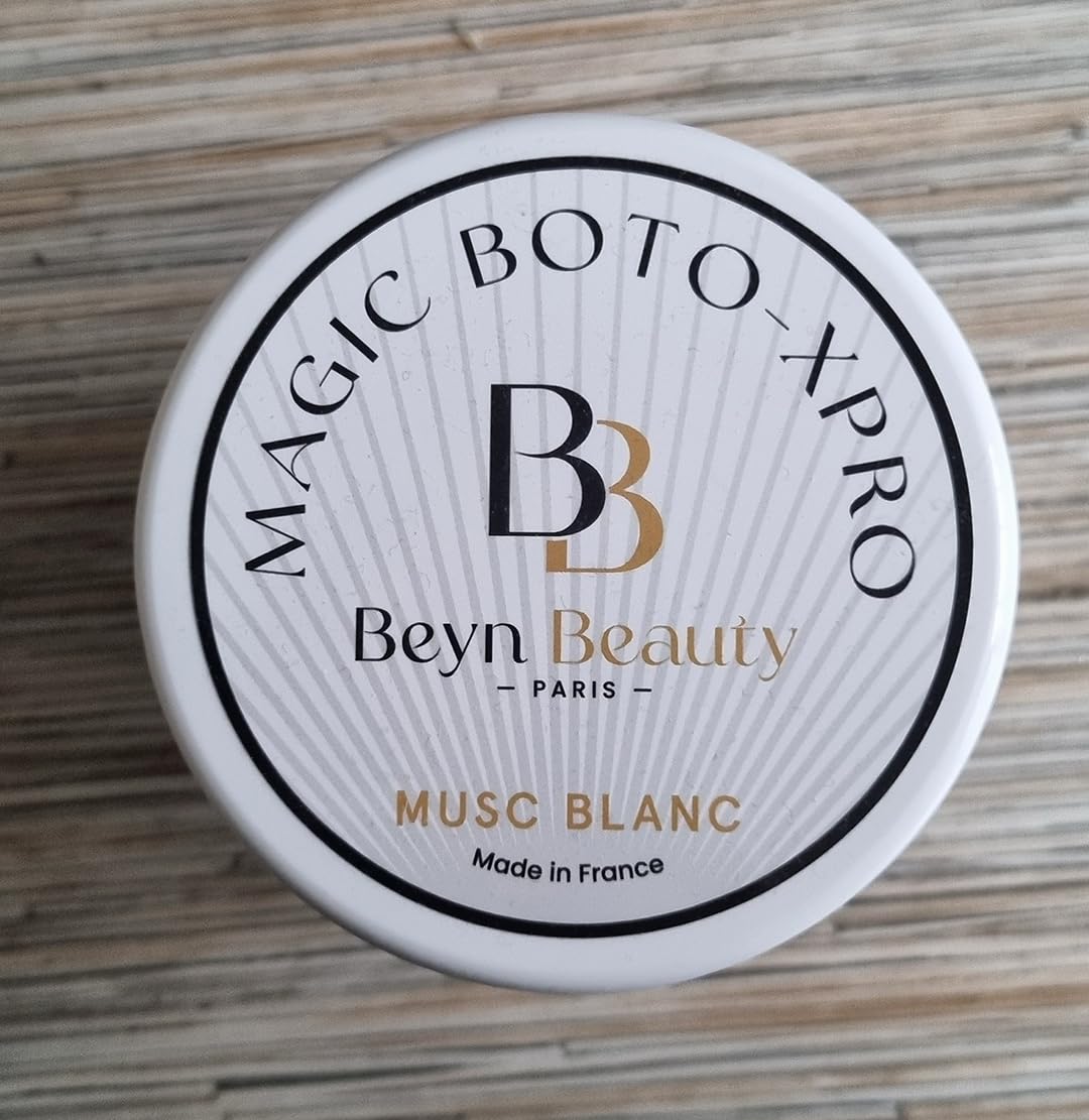 Magic Boto-xpro Haarpflege I Haar-Boto-xpro Pflege für geschädigtes Haar – spendet Feuchtigkeit, repariert und stärkt das Haar Keratin – Made in France (Weißer Moschus)