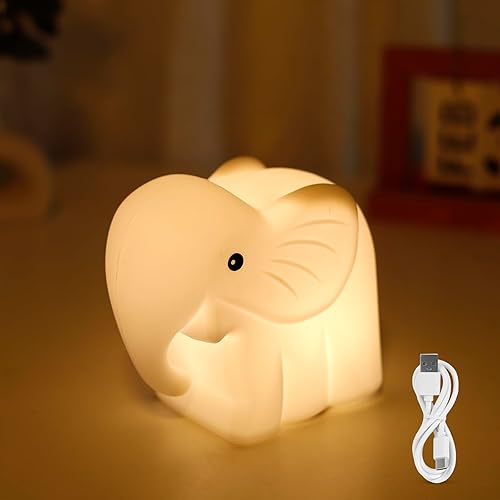 GAGBC Luz nocturna para niños, luz nocturna USB C para niños, lámpara que cambia de color, luz nocturna fácil de usar para habitación de niños