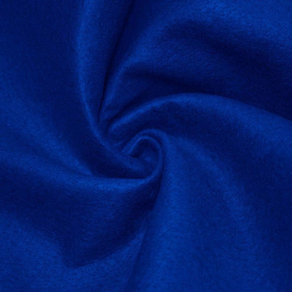 Barcelonetta | Felt Fabric | 72" Wide | 1.6mm Thick | Acrylic & Soft | Felt by the Yard | Felt for DIY Crafts, Projects, Sewing (Royal Blue, 2 Yard)