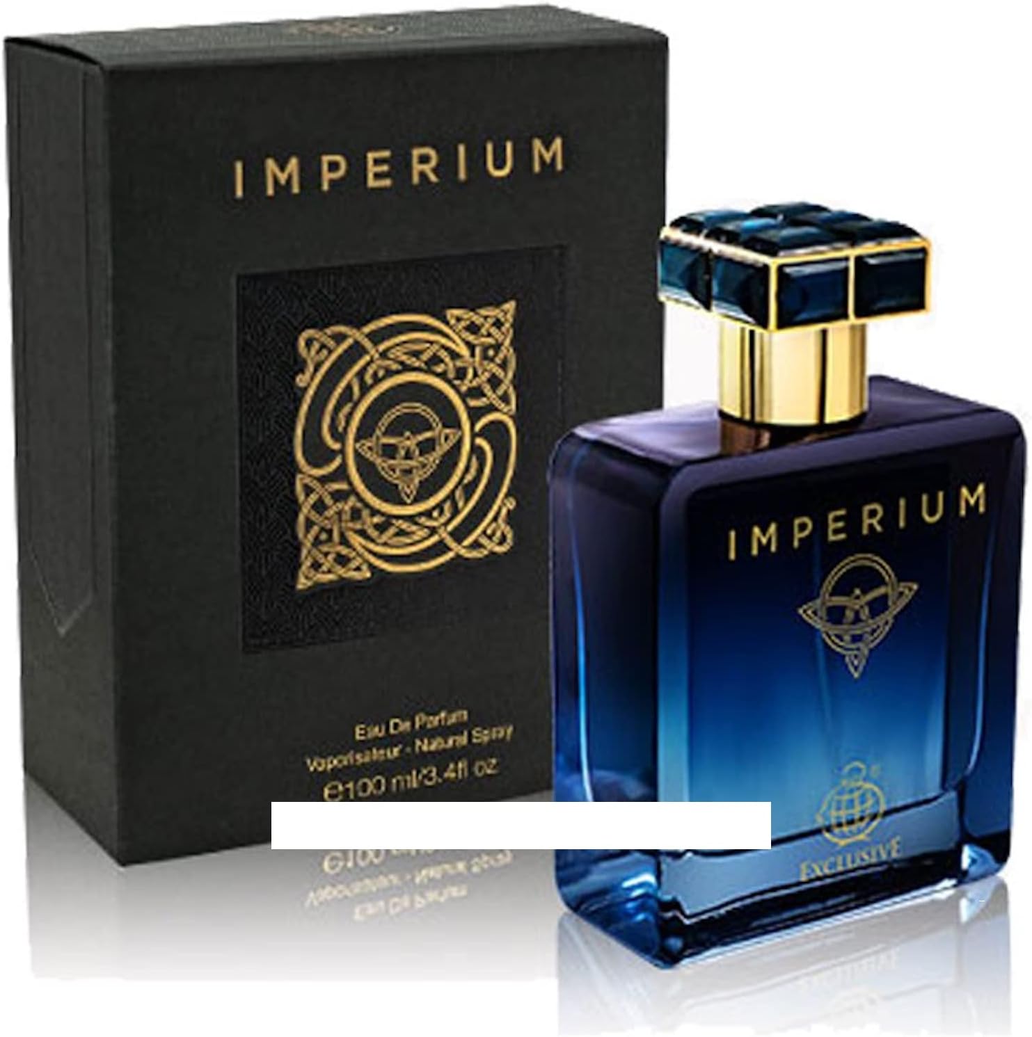 Maani Ether Perfumes IMPERIUM EDP Perfume 100 ML I Fragrance World Exclusive I Luxury Niche Perfume Made in UAE, Transparent, 3.40 Fl Oz (Pack of 1)