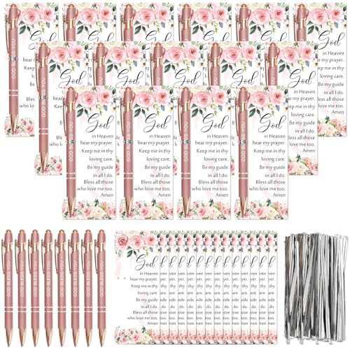 Stylos à bille avec attaches torsadées pour préparer des cadeaux de communion
