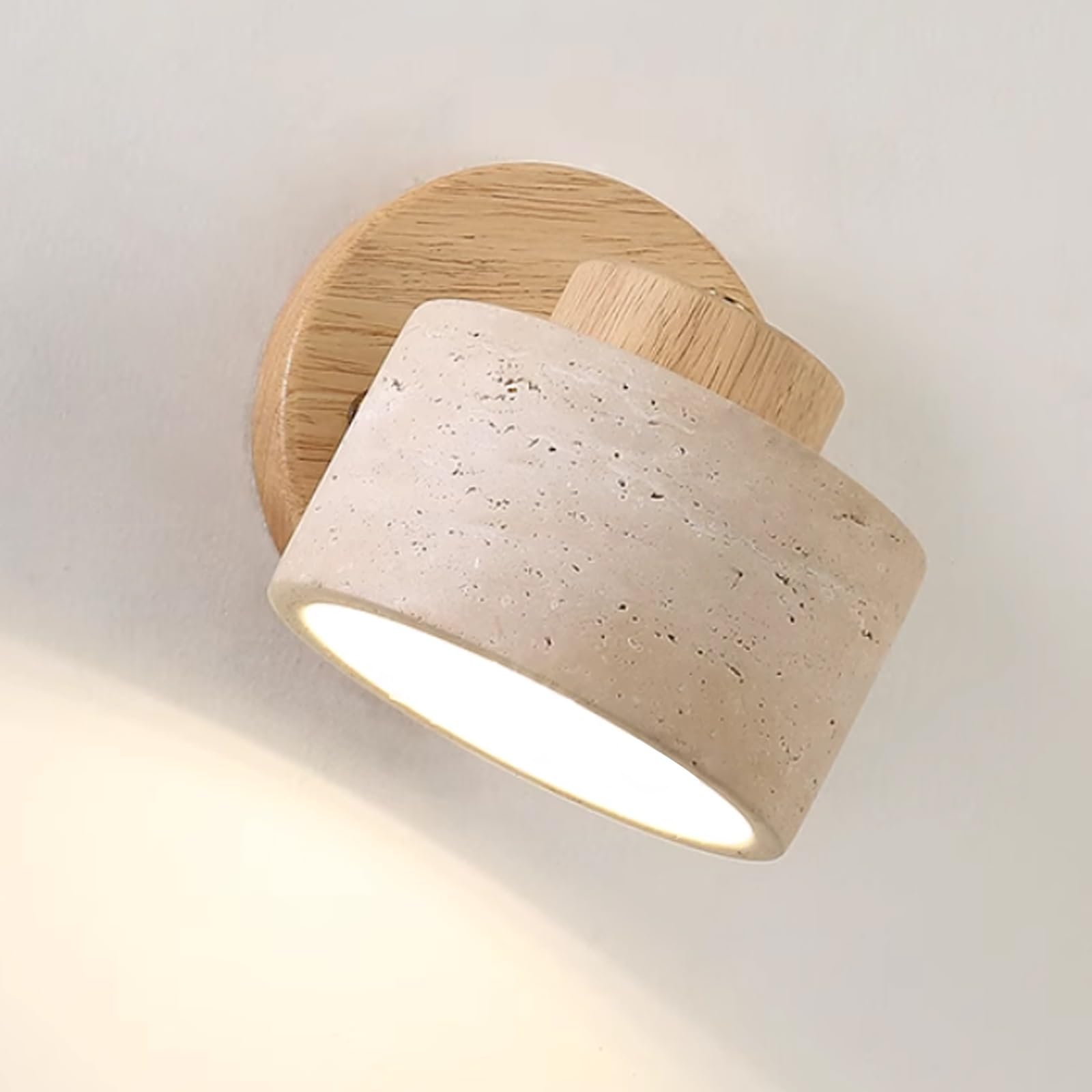 Lampada da Parete a LED con Interruttore, Applique da Comodino, faretto a Incasso, Applique Regolabili per Camera da Letto, Soggiorno, Hotel