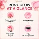 EMORA Rosy Glow Daily Lip Balm for Dry Lips, Rosehip Oil & Shea Butter, 8g gallery image