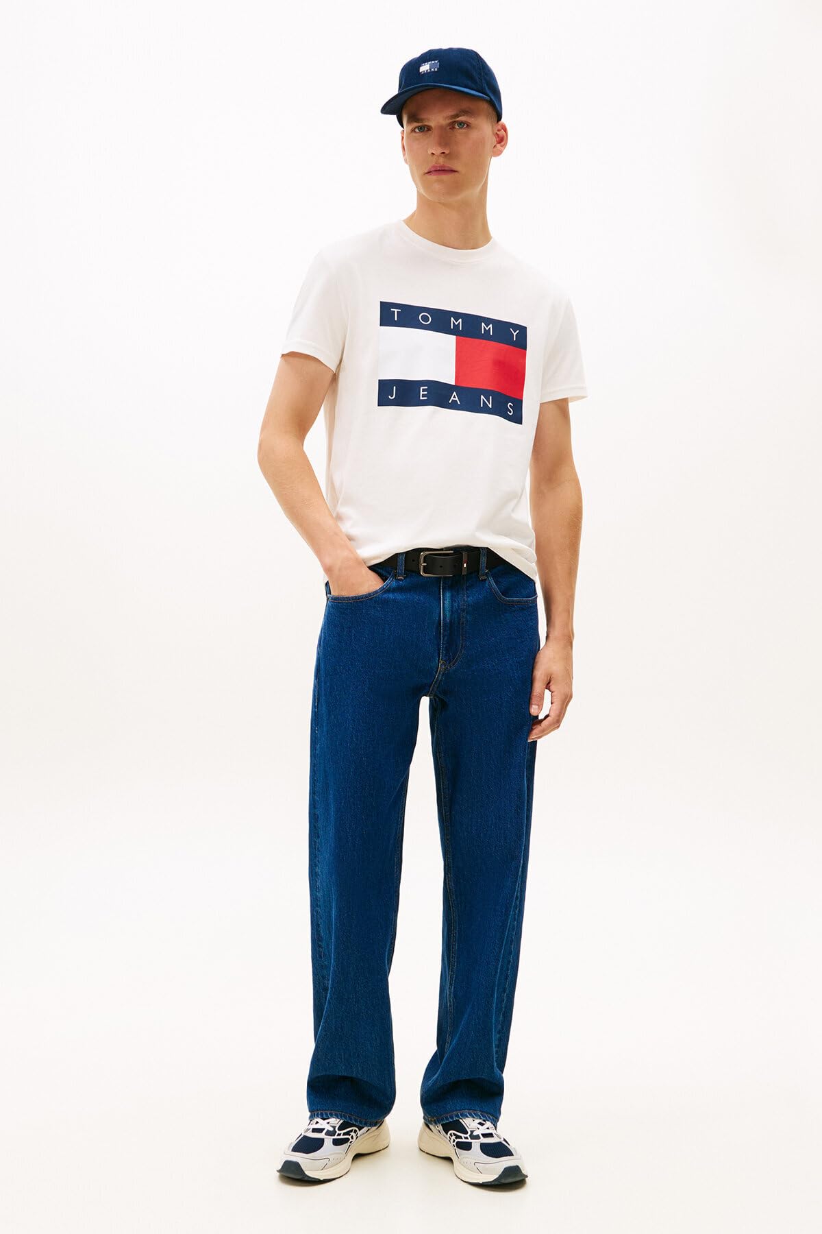 TJM REG BIG FLAG SS TEE EXT Tişört Erkek