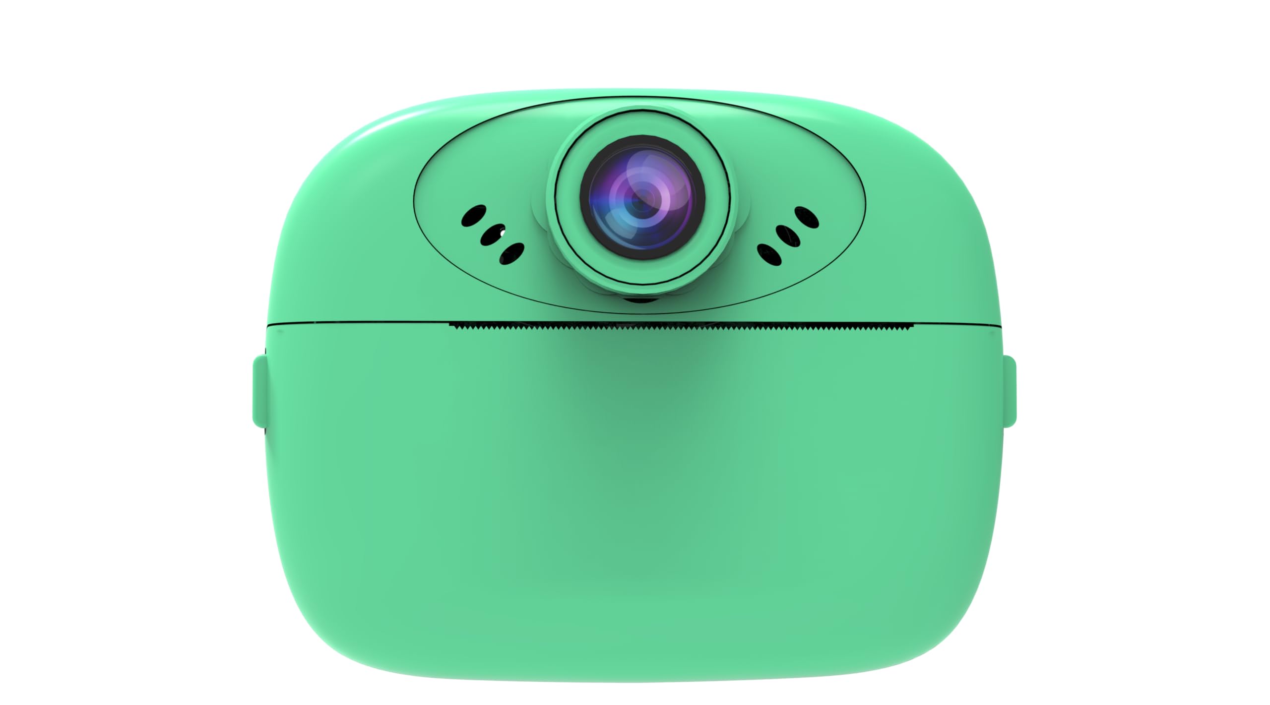 Kids Instant Print Camera, Black & White Thermal Photo Printer, Portable Travel Selfie Digital Cameras for Ages 3-12, Perfect Christmas Birthday Gifts