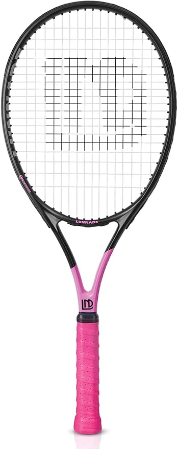 Raqueta de Tenis Adultos 27 Pulgadas, Fibra de Carbono Ligera miniatura 8
