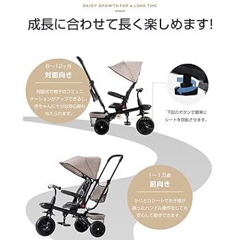 子供用三輪車 折りたたみ かじとり 手押し棒 おしゃれ 4in1 乗用玩具お祝い 楽天市場】子供用三輪車 折りたたみ かじとり 手押し棒 おしゃれ