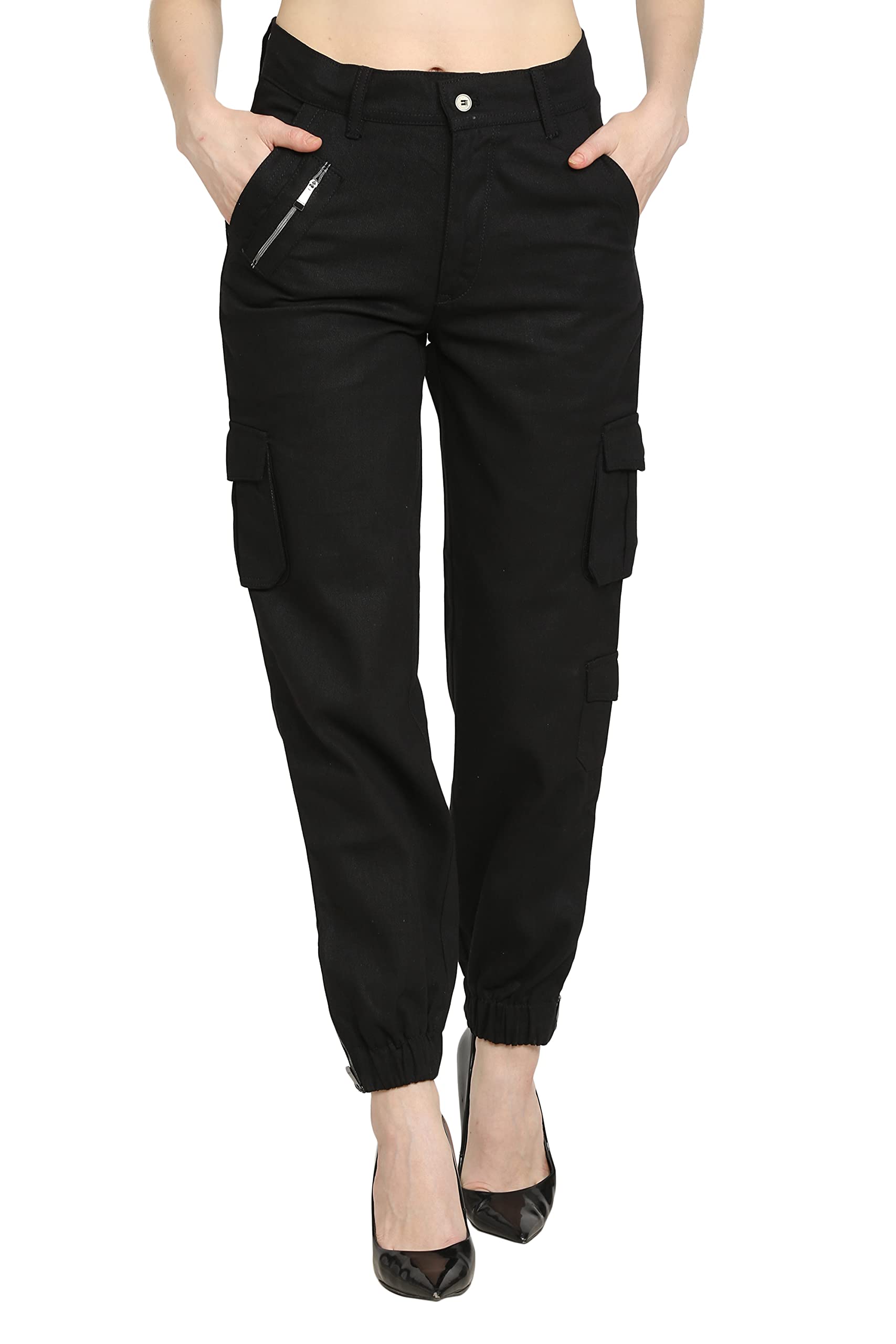 MeobyWomen Regular Fit Cargo Pants