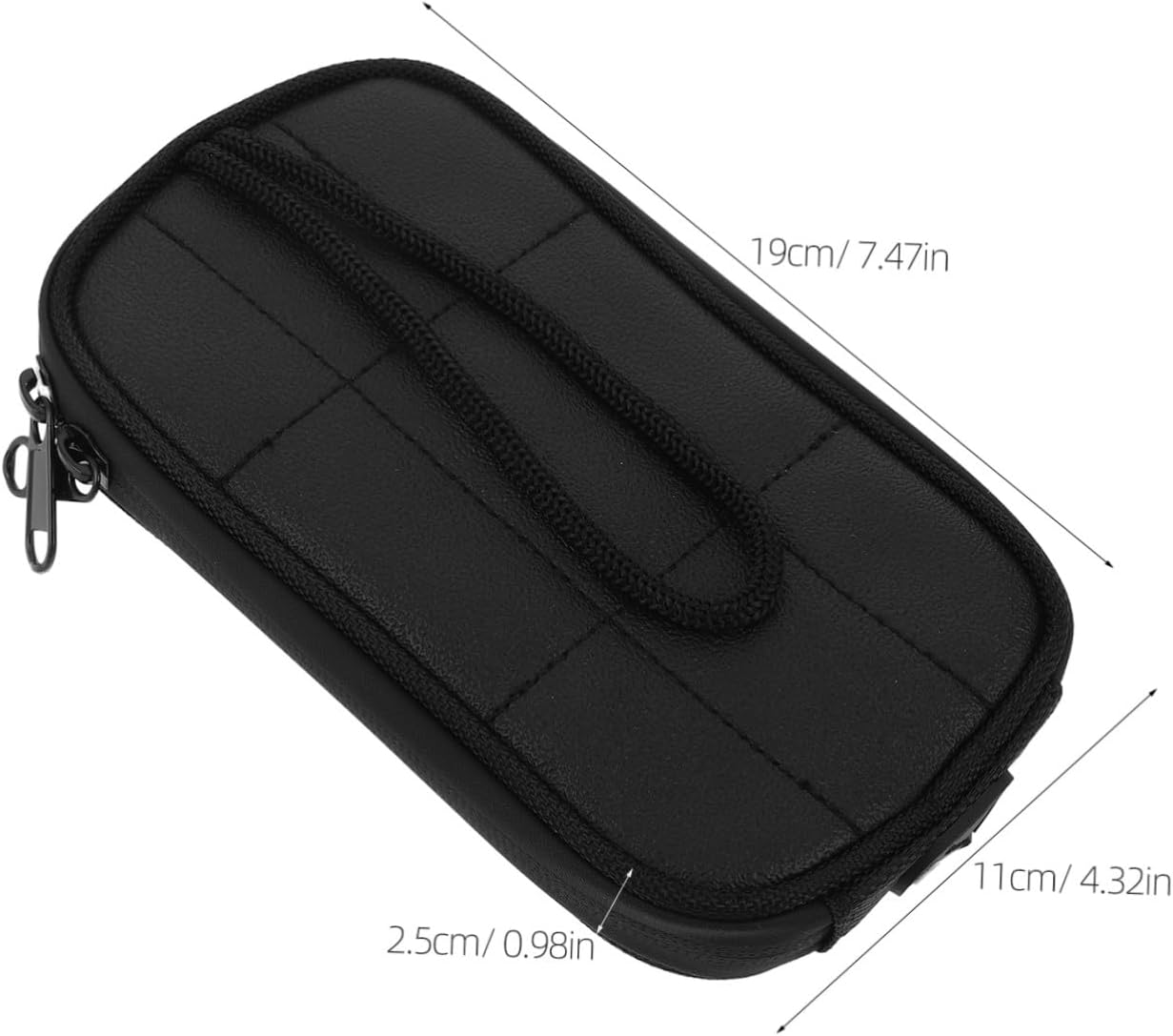 Magnetic Tank Bag for Motorcycles and Electric Bikes Small Compact Storage Pouch with Transparent Touchscreen Phone Holder Fit for Scooters and Riding Essentials Protection