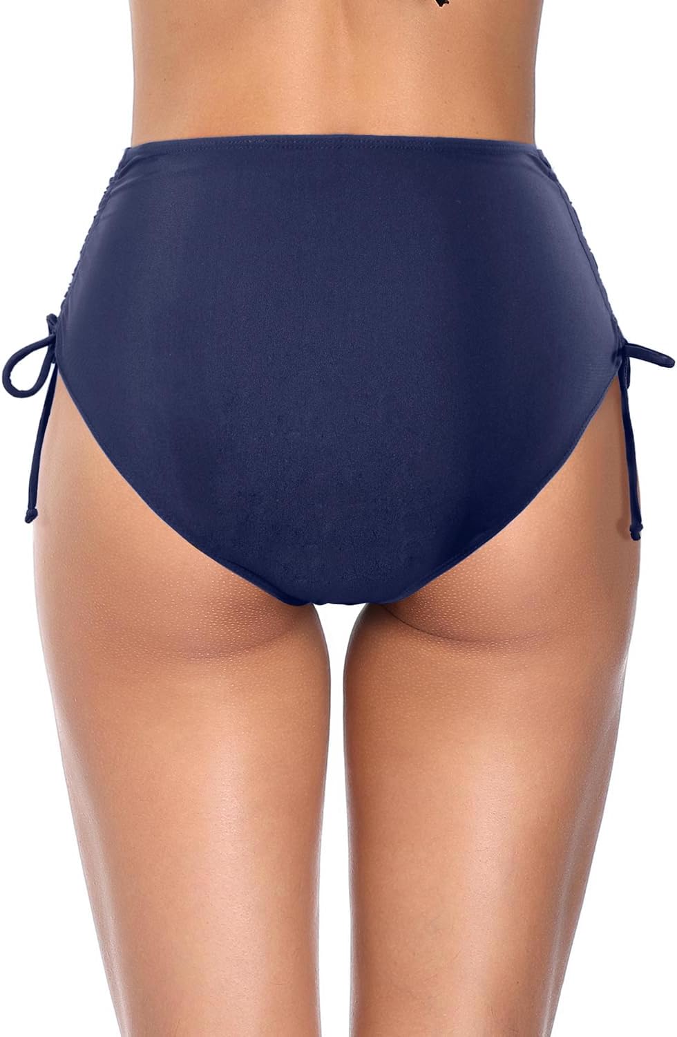 Holipick Swimsuit Bottoms for Women - High Waisted Bikini Bottoms Tie Side Tummy Control Bathing Suit Bottom - Image 2
