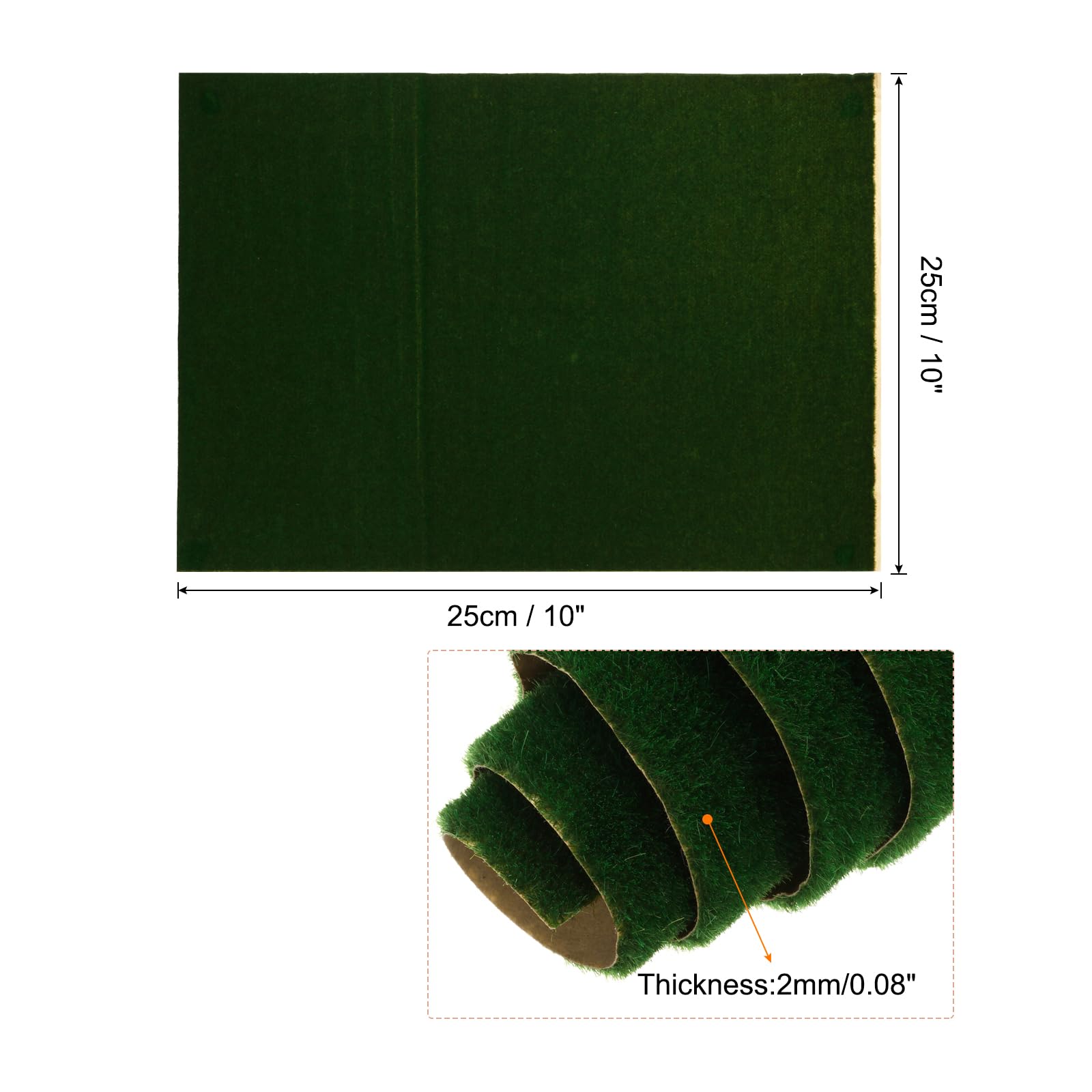 Mitening - Lot De 6 Tapis De Gazon Miniature 25x25 Cm - Pelouse Artificielle Pour Modélisme, Jardin Féerique, Terrarium Et Maison De Poupée Herbe Miniature Pour Jardin Féerique Mitening - Lot De 6 Tapis De Gazon Miniature 25x25 Cm - Pelouse Artificielle Pour Modélisme, Jardin Féerique, Terrarium Et Maison De Poupée Herbe Miniature Pour Jardin Féerique