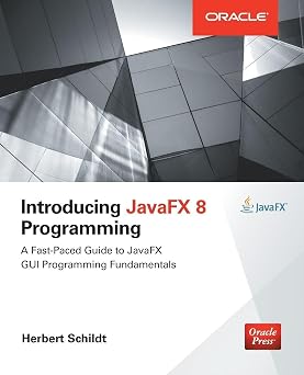 Introducing JavaFX 8 Programming Oracle Press