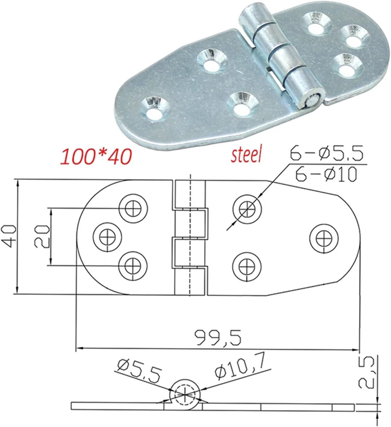 機械設備PSスイッチキャビネットドアヒンジ制御ネットワークケース計器サイドボックス継手ハードウェア部品(A)