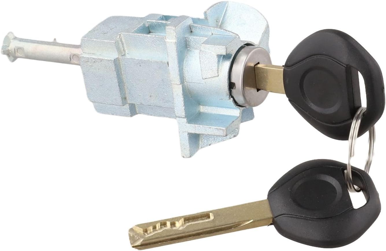 Left Driver Door Lock Cylinder Assembly with 2 Keys 3 E46 Front Left Direct Replacement OE 51217019975