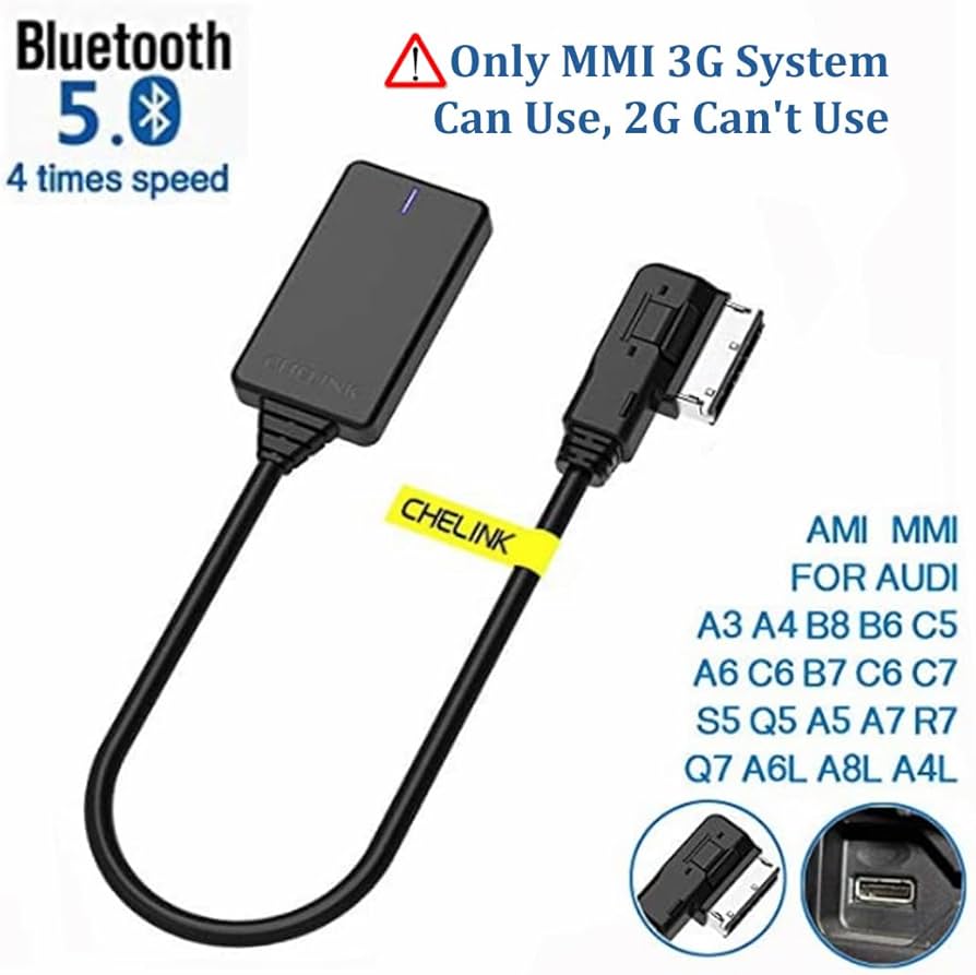 Amazon.com: CHELINK AMI Bluetooth Audio Adapter for Audi MDI MMI