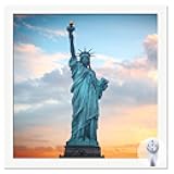 OMAIGAR 10x10 Picture Frame for 10by10 Square Poster Photo Canvas Certificate White High Transparent Photo Frame Wall Desktop Horizontal Vertical 10 x 10