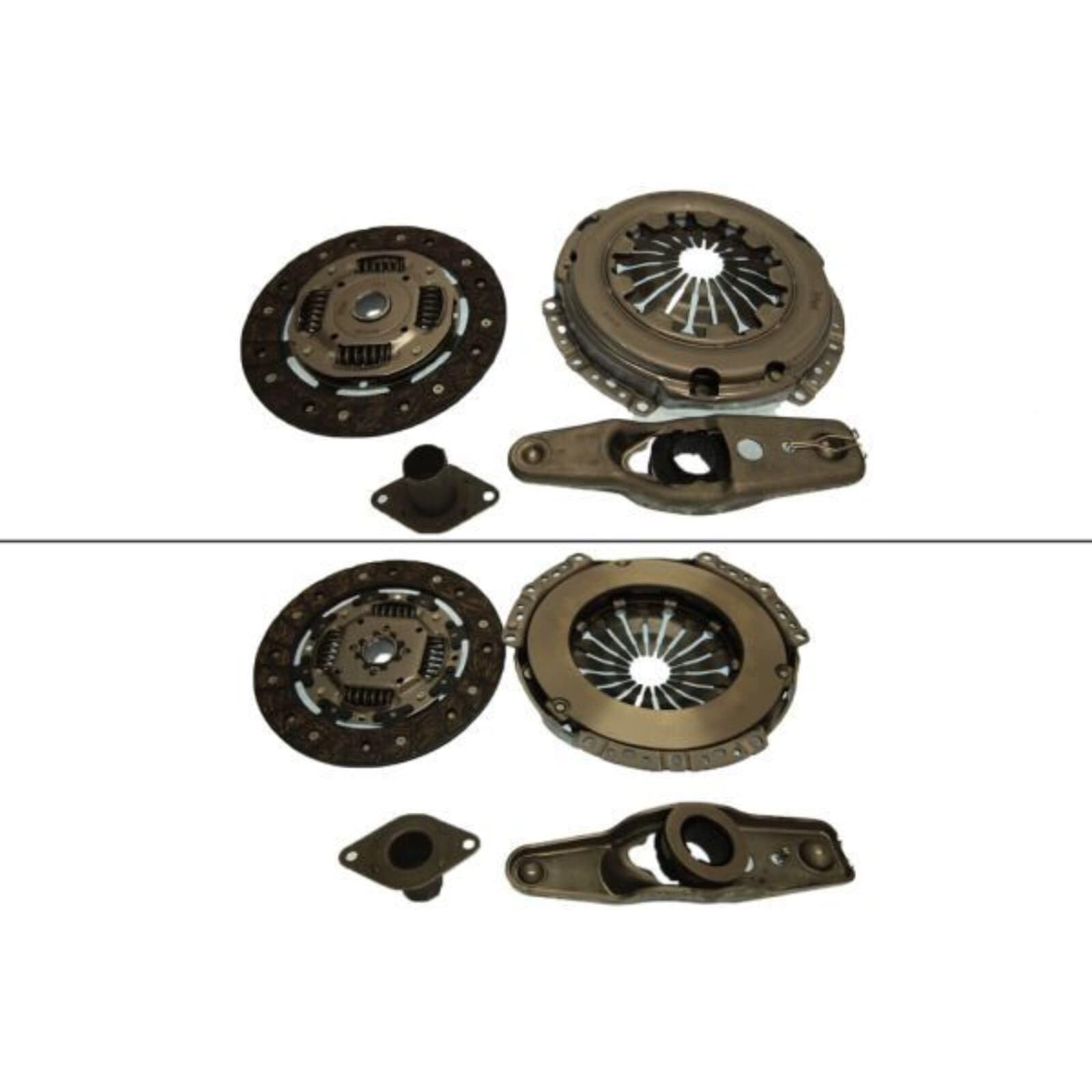 KAWE 962815 Kit frizione con disco frizione con cuscinetto disinnesto con forcella disinnesto con manicotto di guida Compatibilità con VW Polo Hatchback 6R1, 6C1 Golf 6 5K1 Golf 5 Hatchback 1K1, SEAT