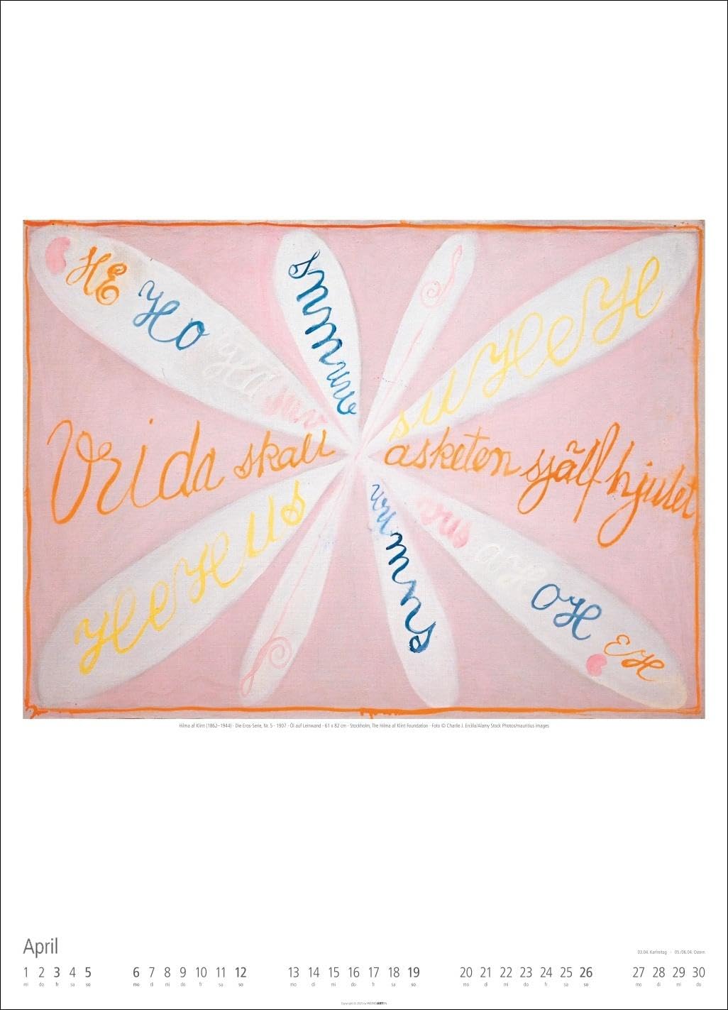 Hilma af Klint Kalender 2026