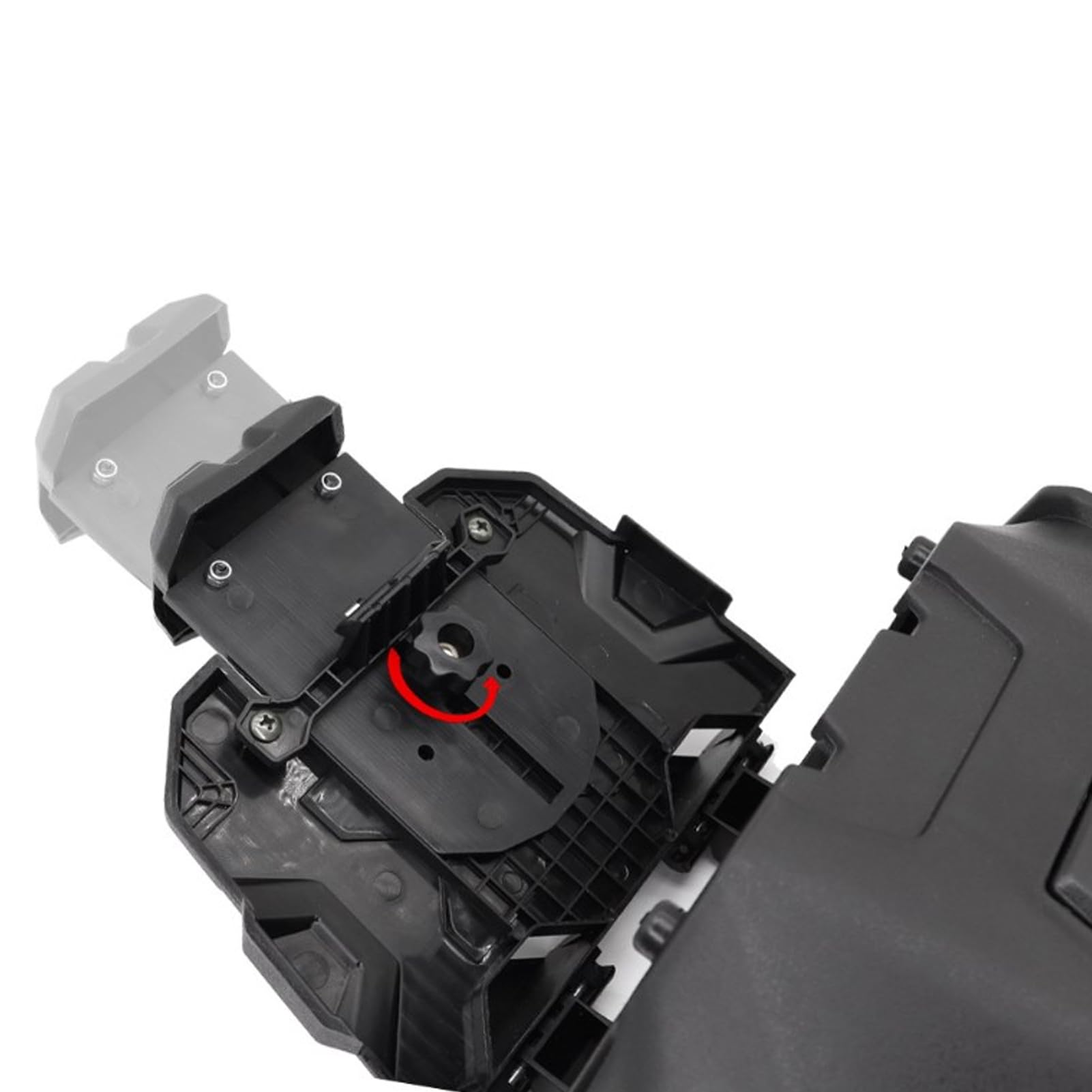 Support de Tablette pour Appareil électronique avec Boîte de Rangement, Support en PEHD Durable pour VTT, Maintient en Toute sécurité Les Téléphones et Tablettes de 5,1" à 10" pour XP 1000,