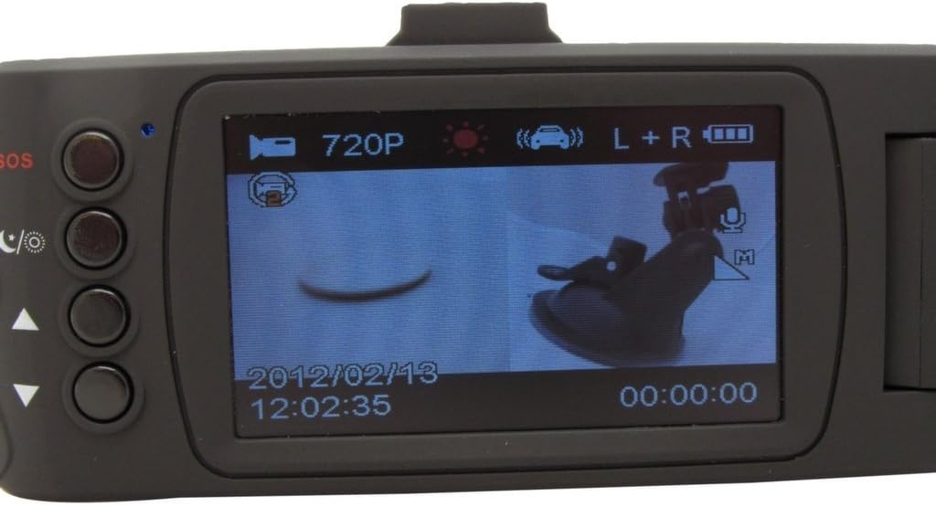 Motion Activated Dual Car DVR Camera Loop Recording Night