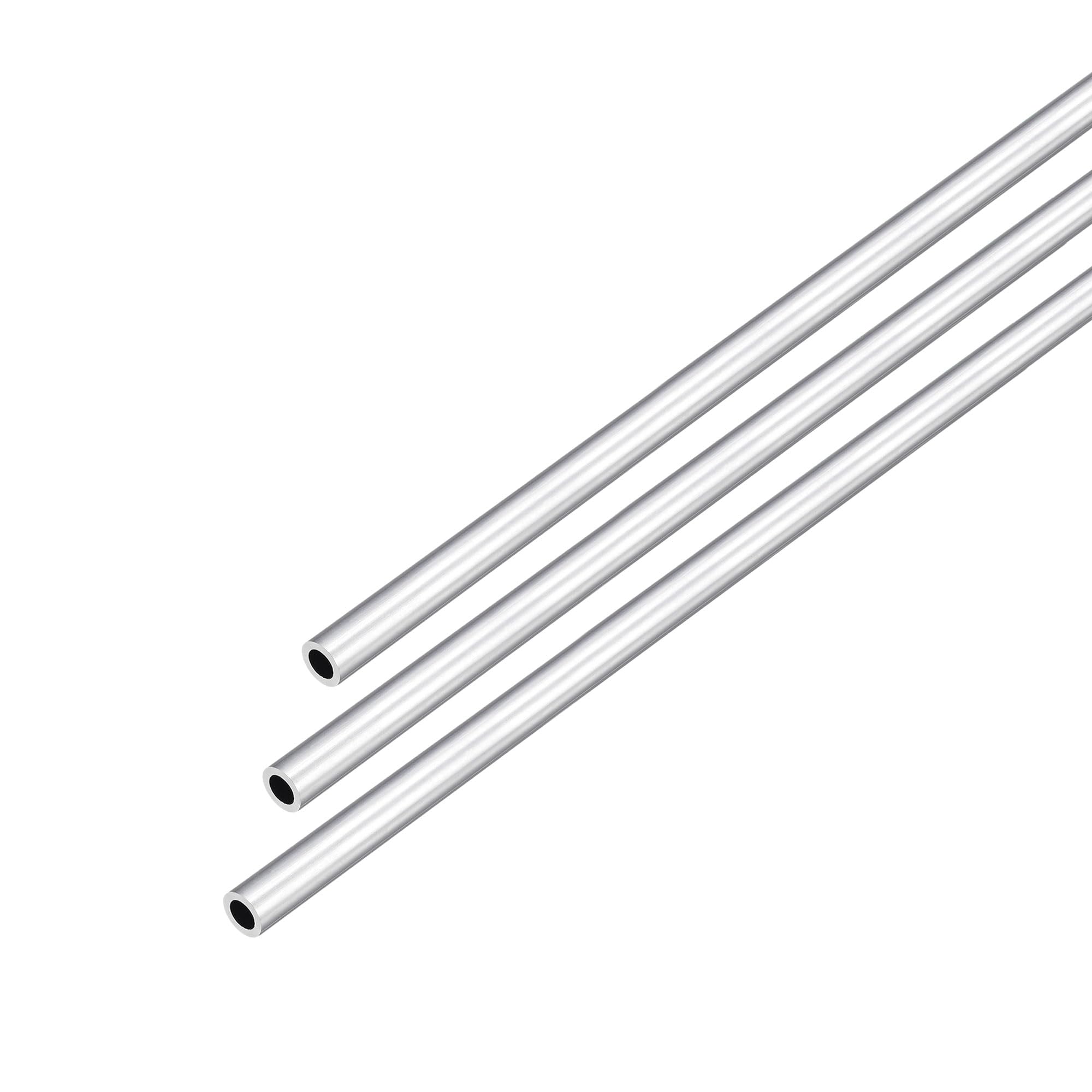 DMiotech 3pz (3mm 4mm 5mm OD X 2mm ID) Tubo Tondo Alluminio 6063 - 6
