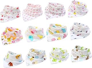 TOYANDONA 1 Peça Toalhas De Bebê Panos De Banho De Musselina Babadores Infantis Toalhas De Bebê Babadores Para Bebês Toalhas De Saliva De Algodão Babadores Triangulares Babadores Terry