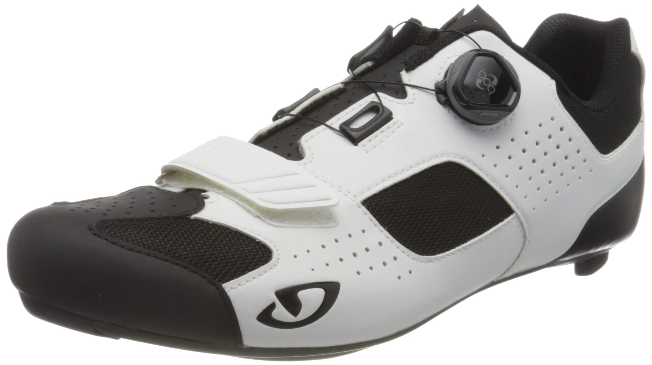 Giro Trans Boa Mens Road Cycling Shoe ? 46.5, White/Black (2020)
