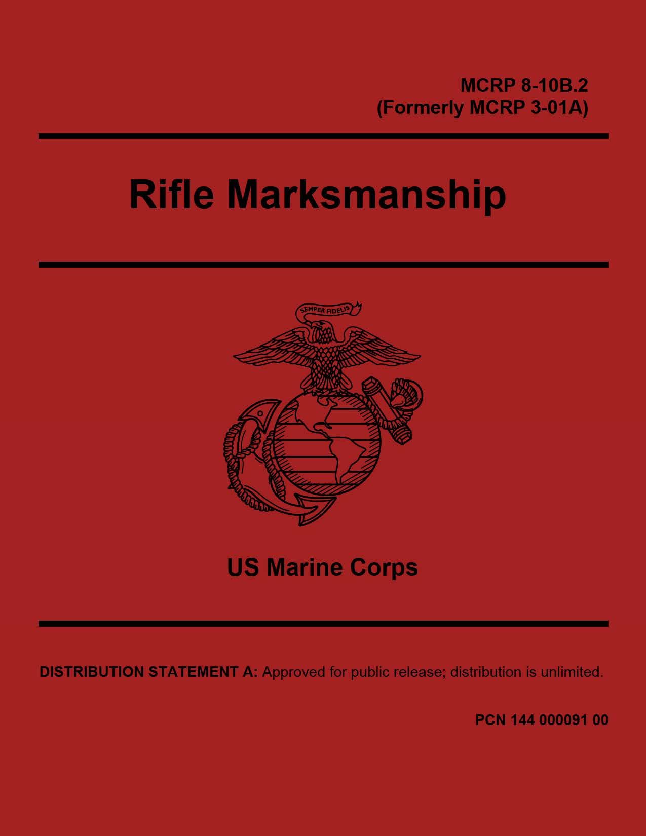 Manuel MCRP 8-10B.2 Rifle Marksmanship livre tactique tir anglais