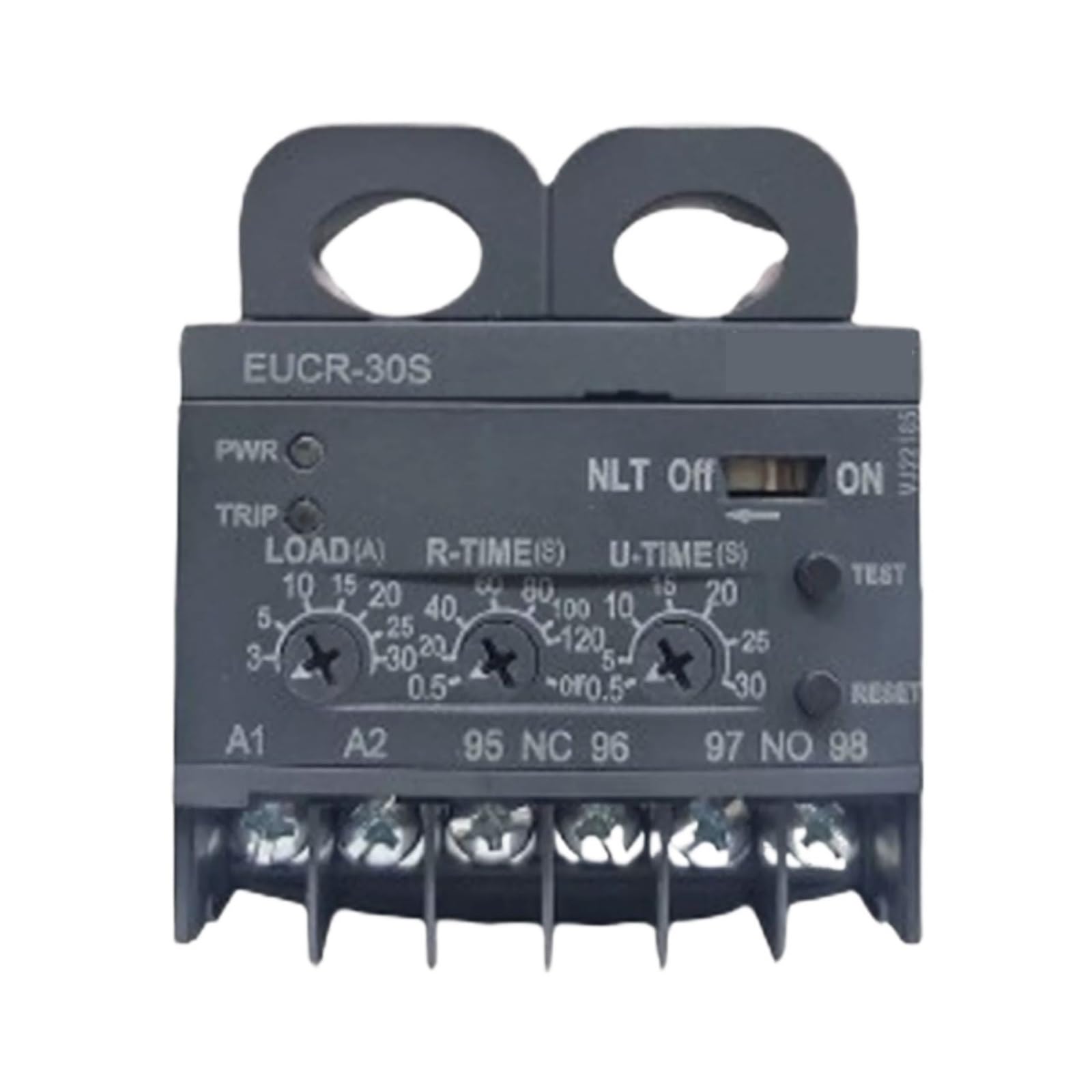 CJKXPZMH EUCR-30S Electronic undercurrent relay, 3.0 to 30A, 24 to 240VAC/DC