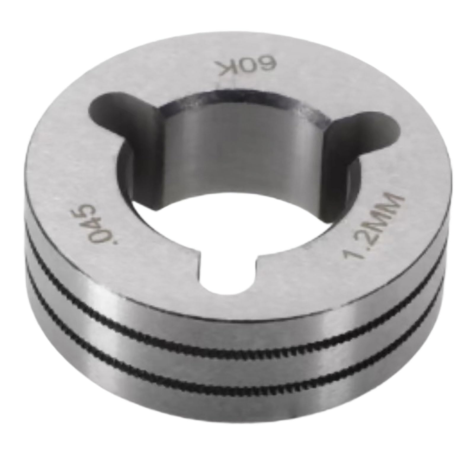 Strength Bearing Steel Roll Wheel Wire Feed Roller with Guide Tip Welding Nozzle Compatible Welding Accessories