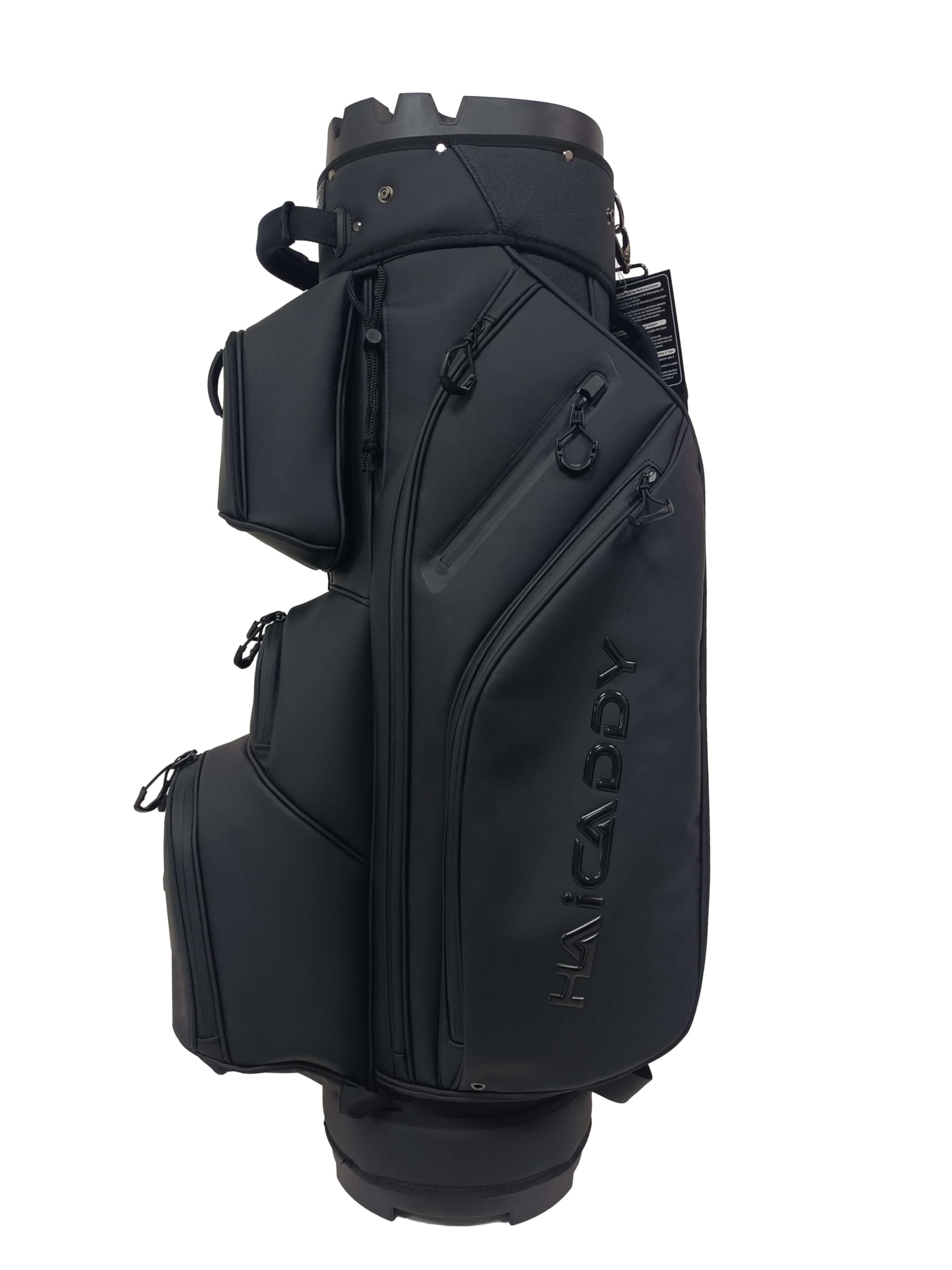 Tour Made Sac de Golf Deluxe I Hommes & Femmes I Poche magnétique I Pas de cliquetis de Raquettes grâce à l'organiseur I 14 Compartiments Raquettes continus I Grand Sac Isotherme