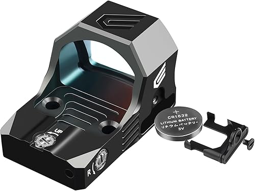 Miniatura 5 de Cyelee Wolf X PRO - Punto rojo multiretícula para huella RMR507C, 2 puntos MOA y círculo de 26 MOA con movimiento desactivado en espera (similar a