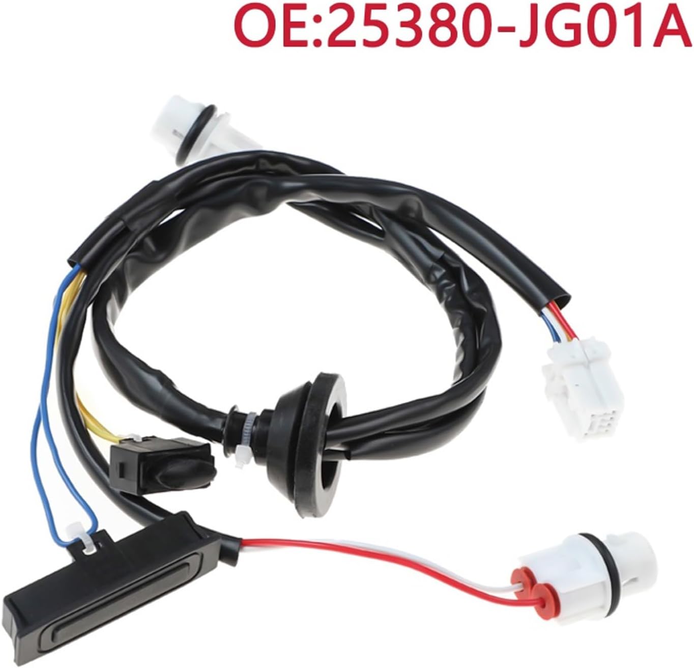 Car Trunk Switch Rear Trunk Handle Outside Release Opening Button Boot Switch Assy Tailgate Fits X-Trail T31 08-14 25380-Jg01A 25380Jg01A