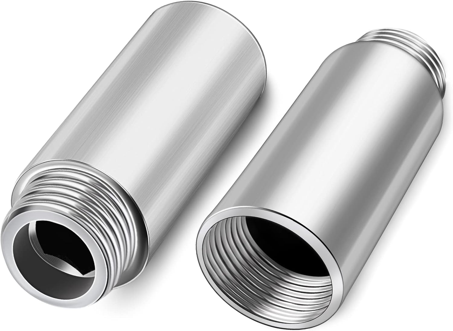 2 Pack Shower Head Extension Arm[50mm/2 Inch] Shower Head Extender