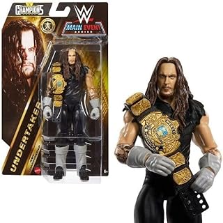 Main Event Series Champions - 6-inch Articulated Figure - Undertaker Figures + Belt