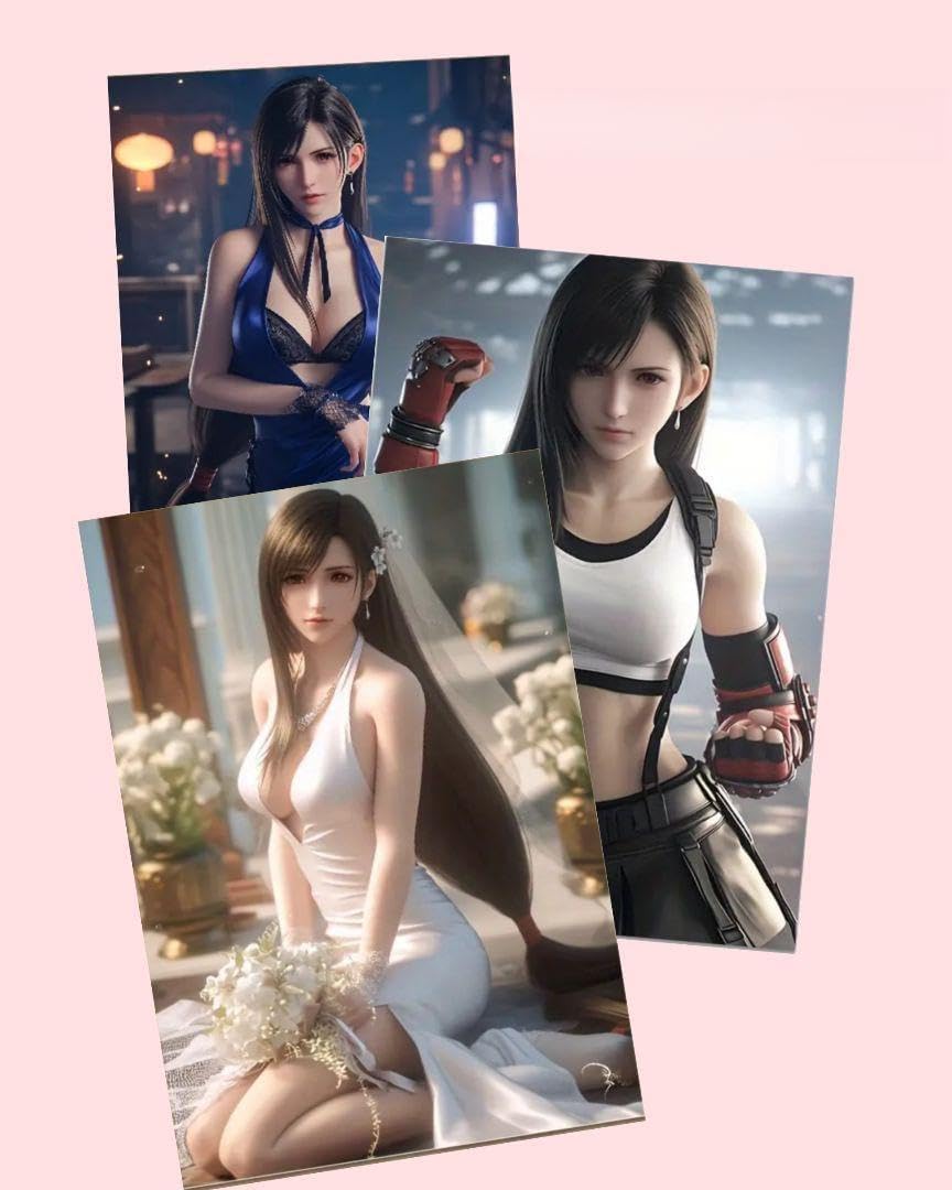 Amazon.co.jp: ティファ ポスター FlNALFANTASY7 FF7 縦45cm横30cm