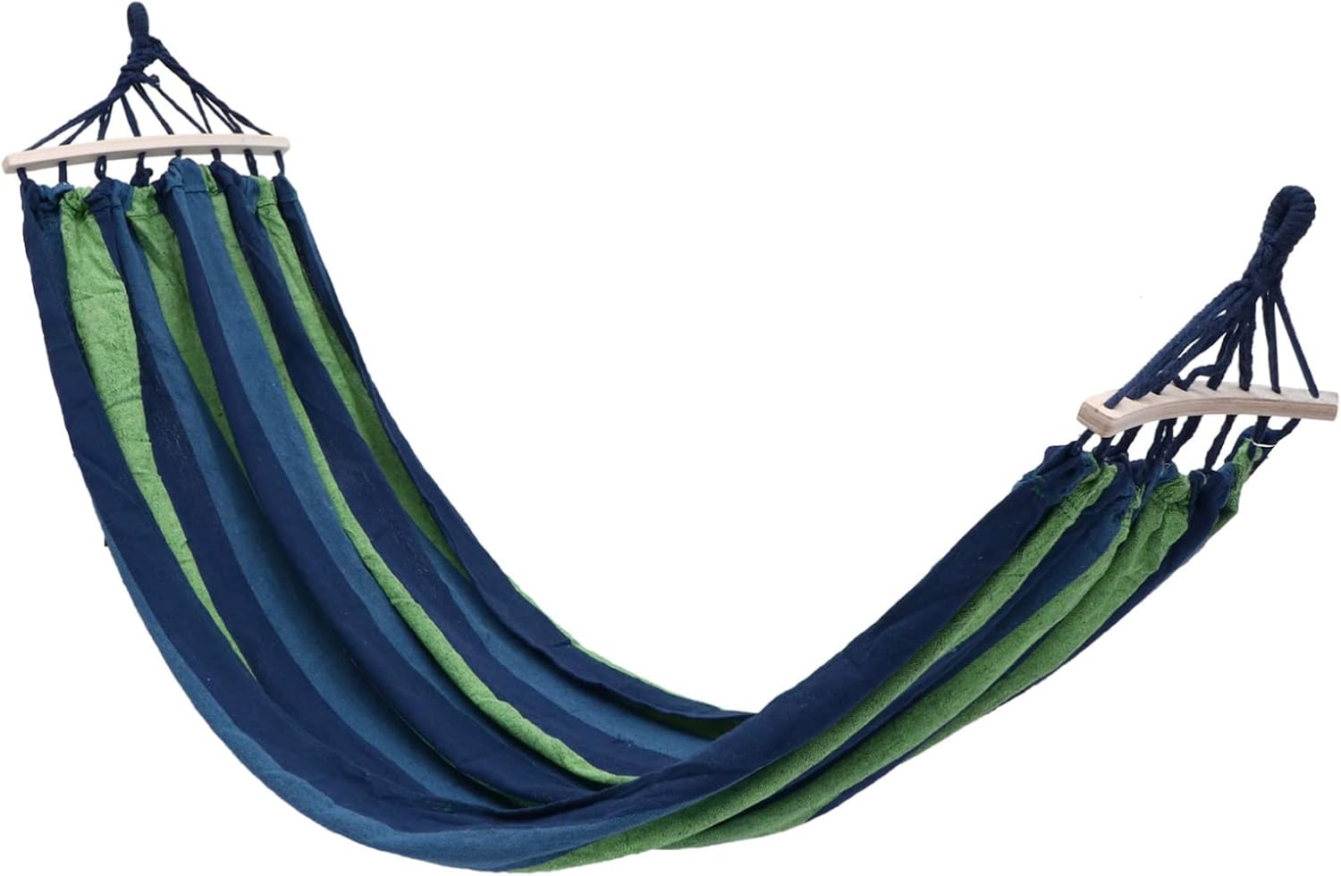 Striped Canvas Hammock Outdoor Hammock Camping Travel Swing Bed for Ages