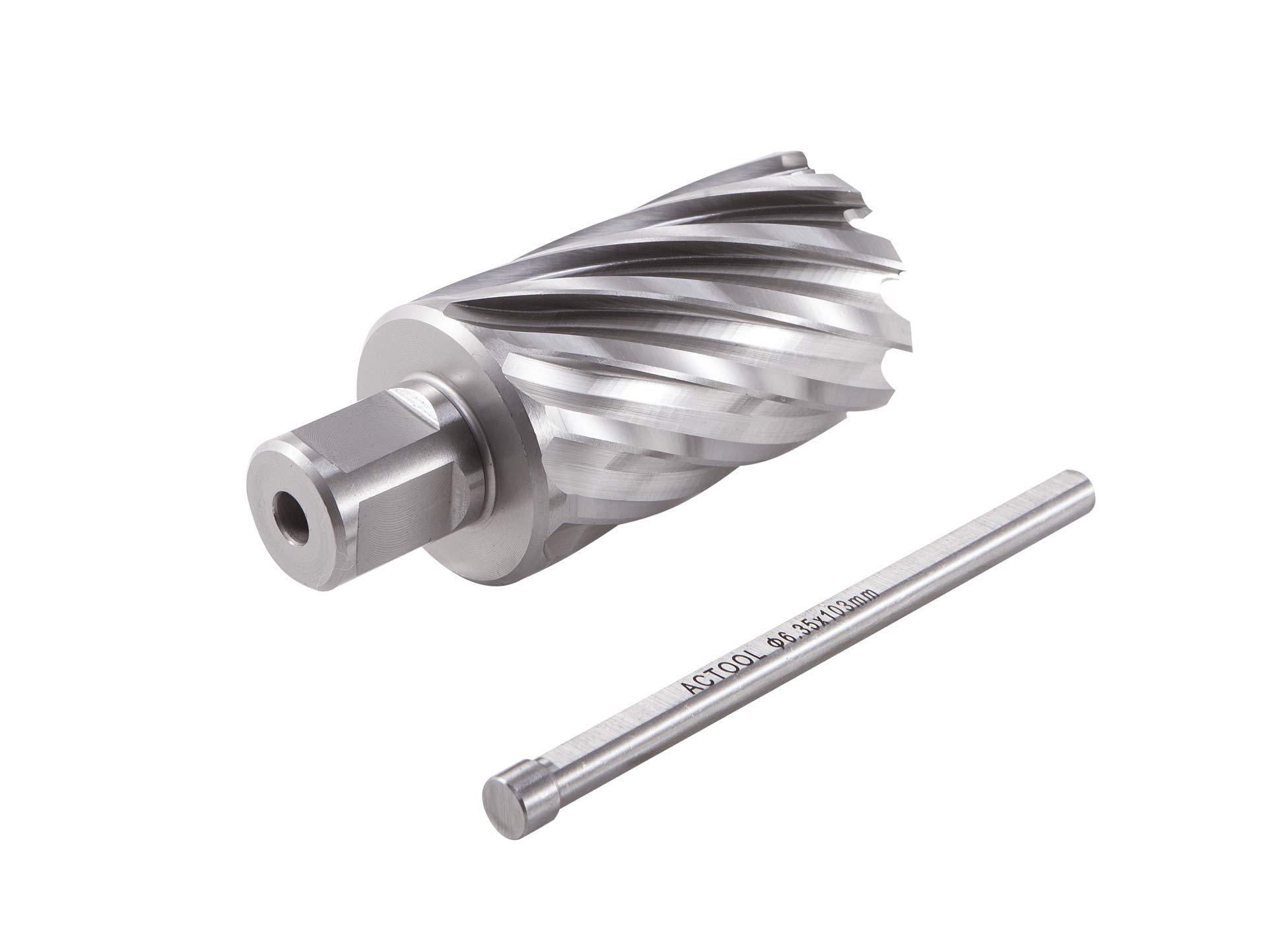 ACTOOL 1-7/16" HSS Annular Cutter | 2" Depth Of Cut, 3/4" Weldon Shank For Magnetic Drill