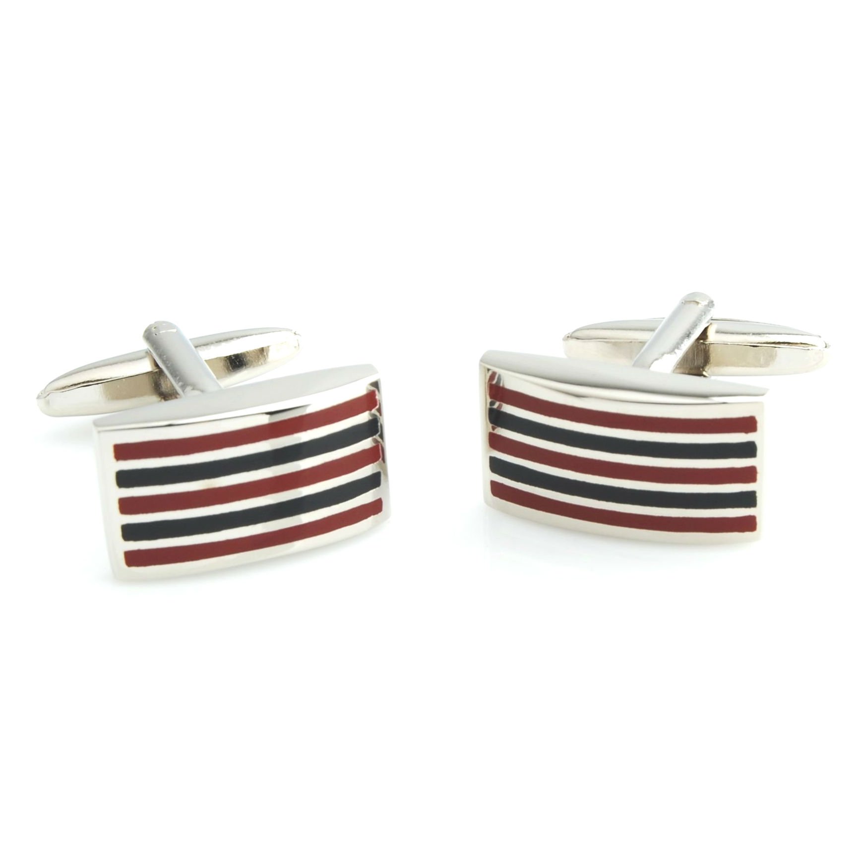 peluche Minimalist Enamel Design (Multicolor) Cufflinks for Men-picture-40