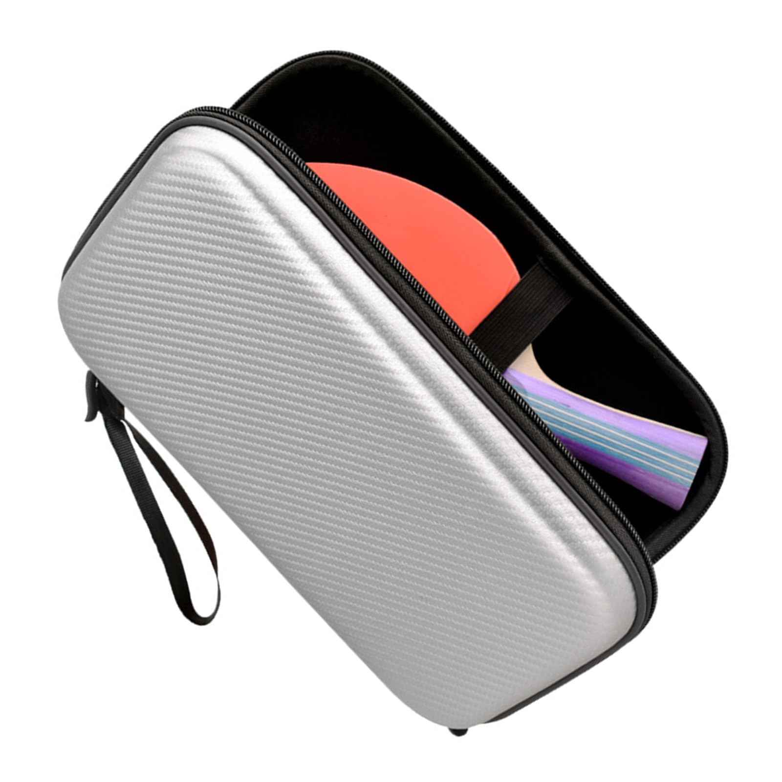 Borsa Rigida Per Racchette Da Ping Pong - Materiale EVA, Per 2 Racchette E 4 Palline, Design Antigraffio - Foto 2